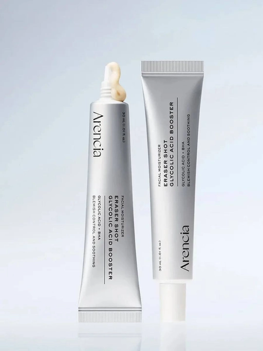 Arencia Eraser Shot — terini yangilovchi glikol kislotali booster