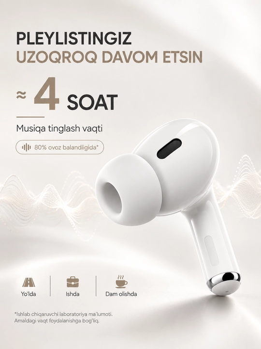 Naushnik quloqchin simsiz quloqchin, PodsPro,  uchun pods