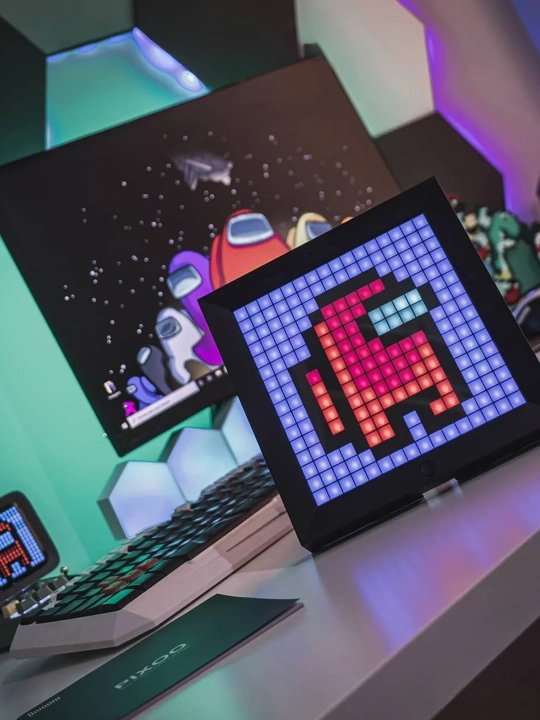 Пиксельный LED-дисплей Divoom Pixoo, 16x16, Bluetooth, часы, погода и pixel art