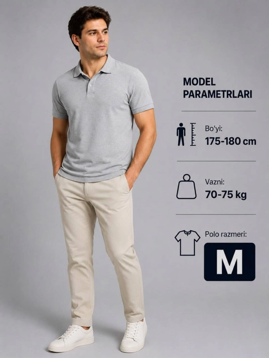 Kalta yengli erkaklar polosi