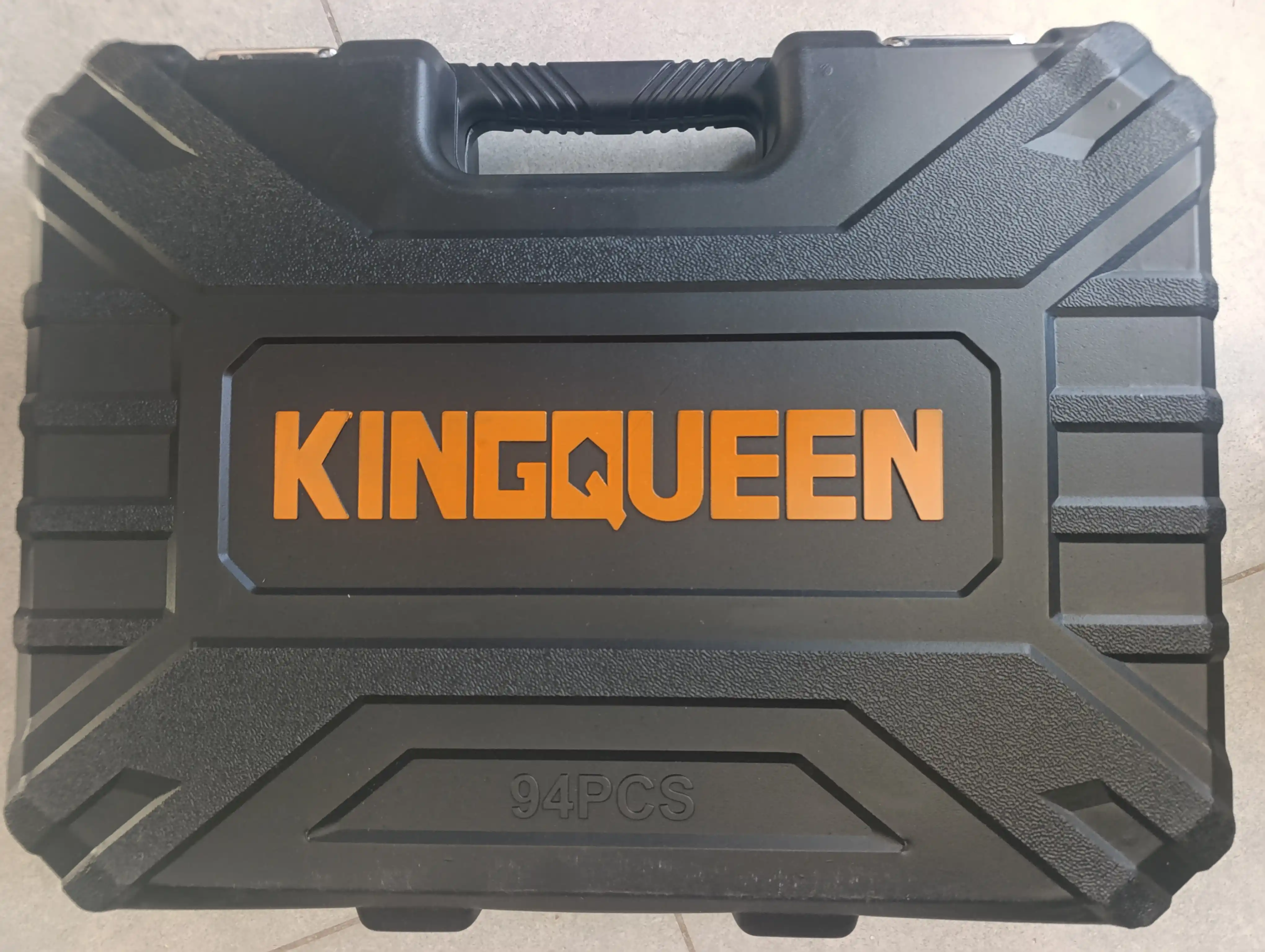 Набор инструментов KINGQUEEN 94 предмета, Cr-V сталь, 1/4 и 1/2 дюйма