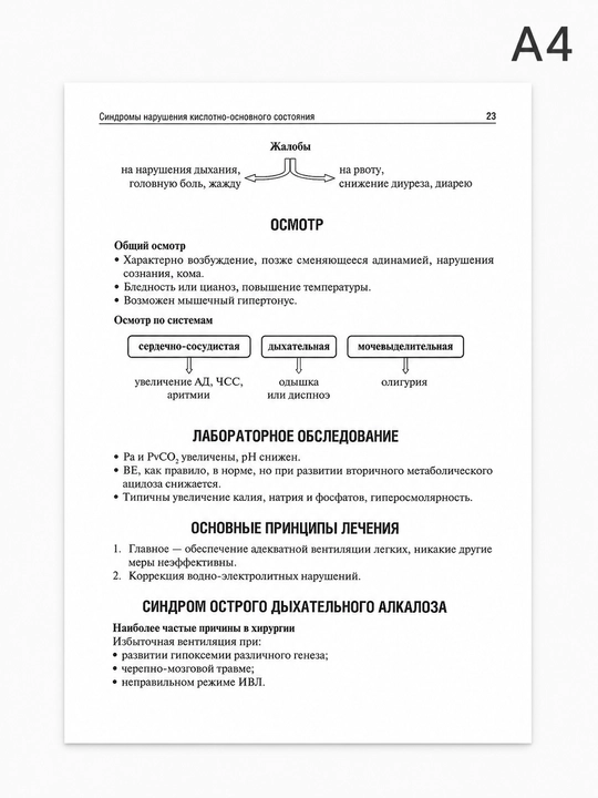 Umumiy xirurgiya. Asosiy klinik sindromlar