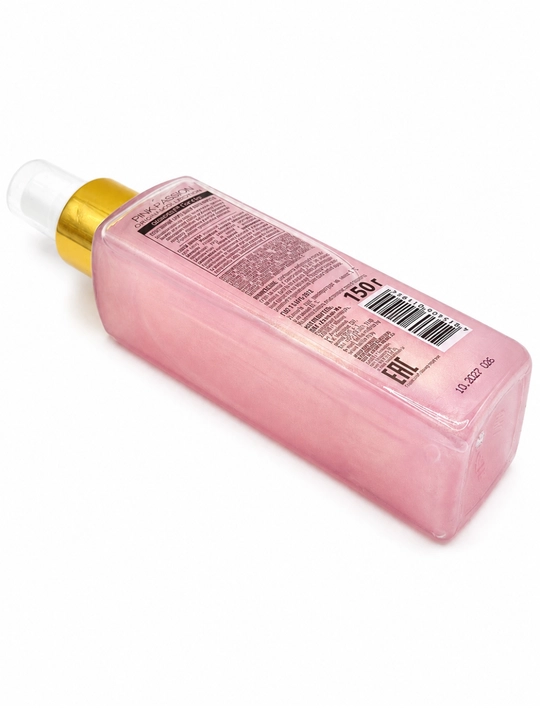 Belita-M Pink Passion tana uchun parfyumlangan shimmer-sprey, 150 g