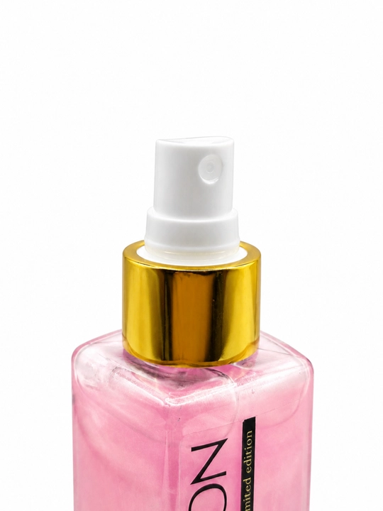 Belita-M Pink Passion tana uchun parfyumlangan shimmer-sprey, 150 g