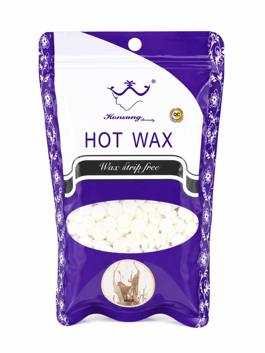 Горячий воск, воск в гранулах, воск для депиляции, hot wax, 100 г, зеленый воск
