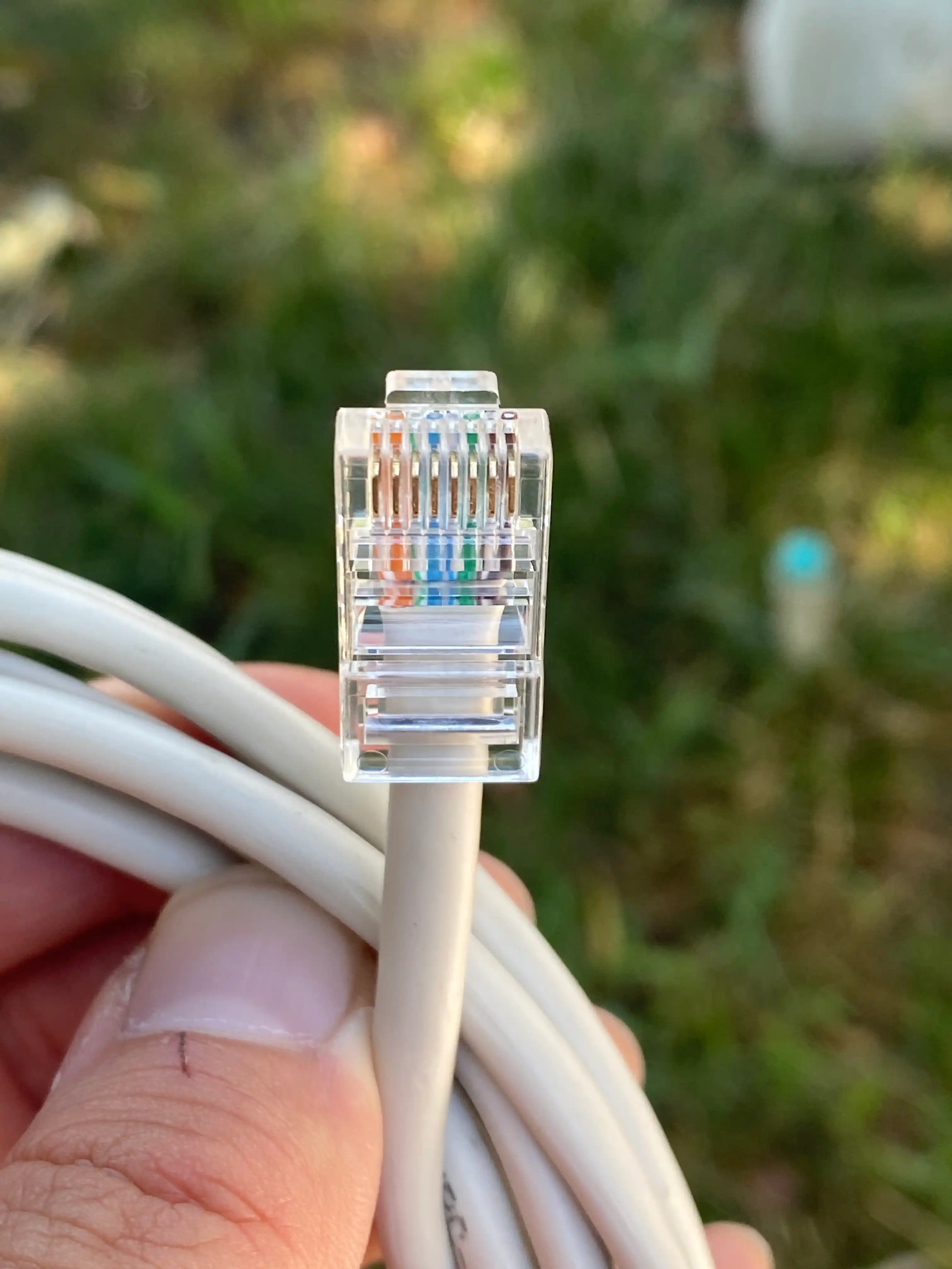 Krimper qizil (qisish asbobi) RJ45, RJ11 teshikli ulagichlar uchun