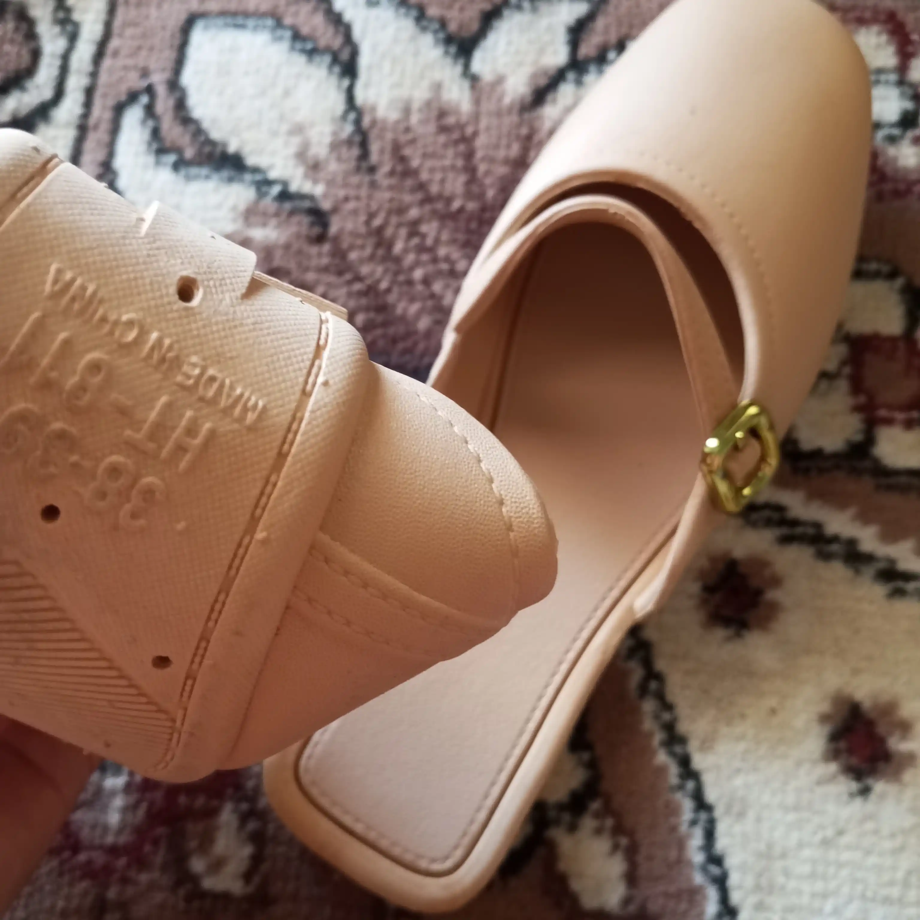 Ayollar uchun uchi yopiq Slingback, ayollar tuflisi, razmer 36-40