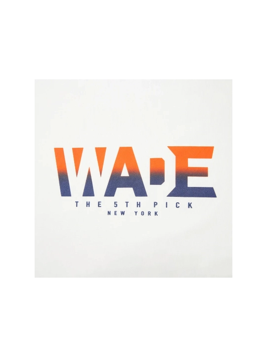 Erkaklar uchun Li-Ning Way of Wade New York AHSW137 printli kalta yengli futbolka