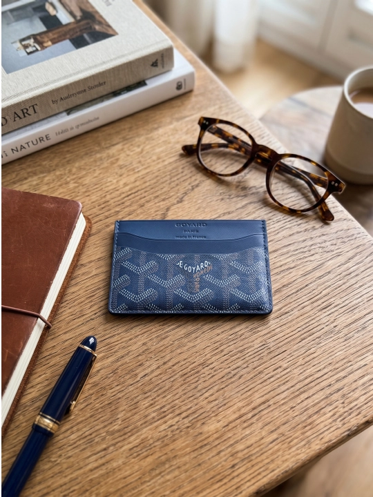 Картхолдер Goyard: для карт, паспорта, удостоверения личности, визиток