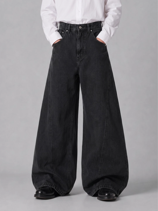 Ayollar jinsi shim baggy keng oversize Y2K streetwear skater GATit MUSE