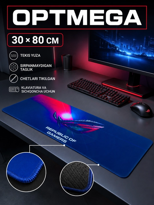 Kompyuter kovrik va sichqoncha uchun gilamcha CS GO gilamcha