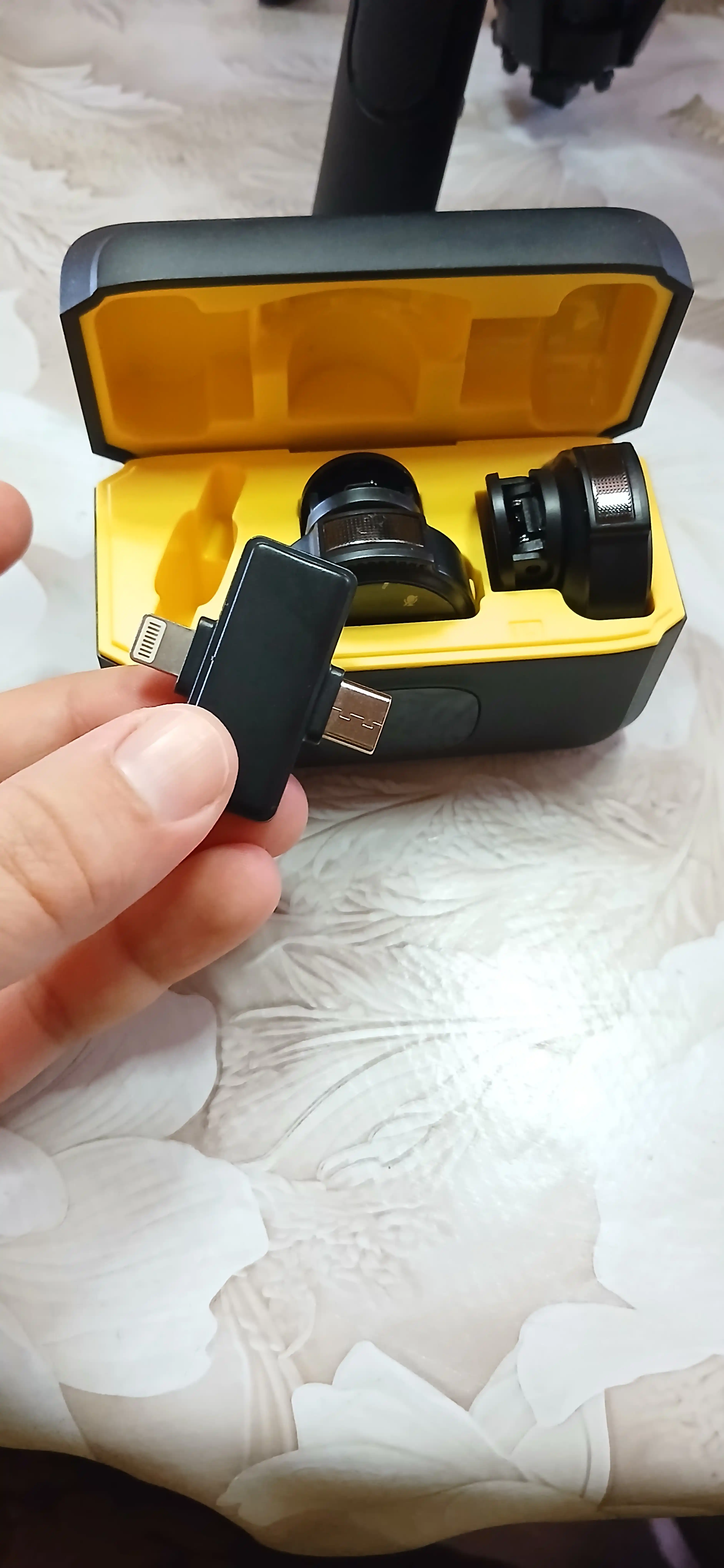 Blogerlar, YouTube va strimlar uchun simsiz petlitsali mikrofon, Android petlitsa, Iphone