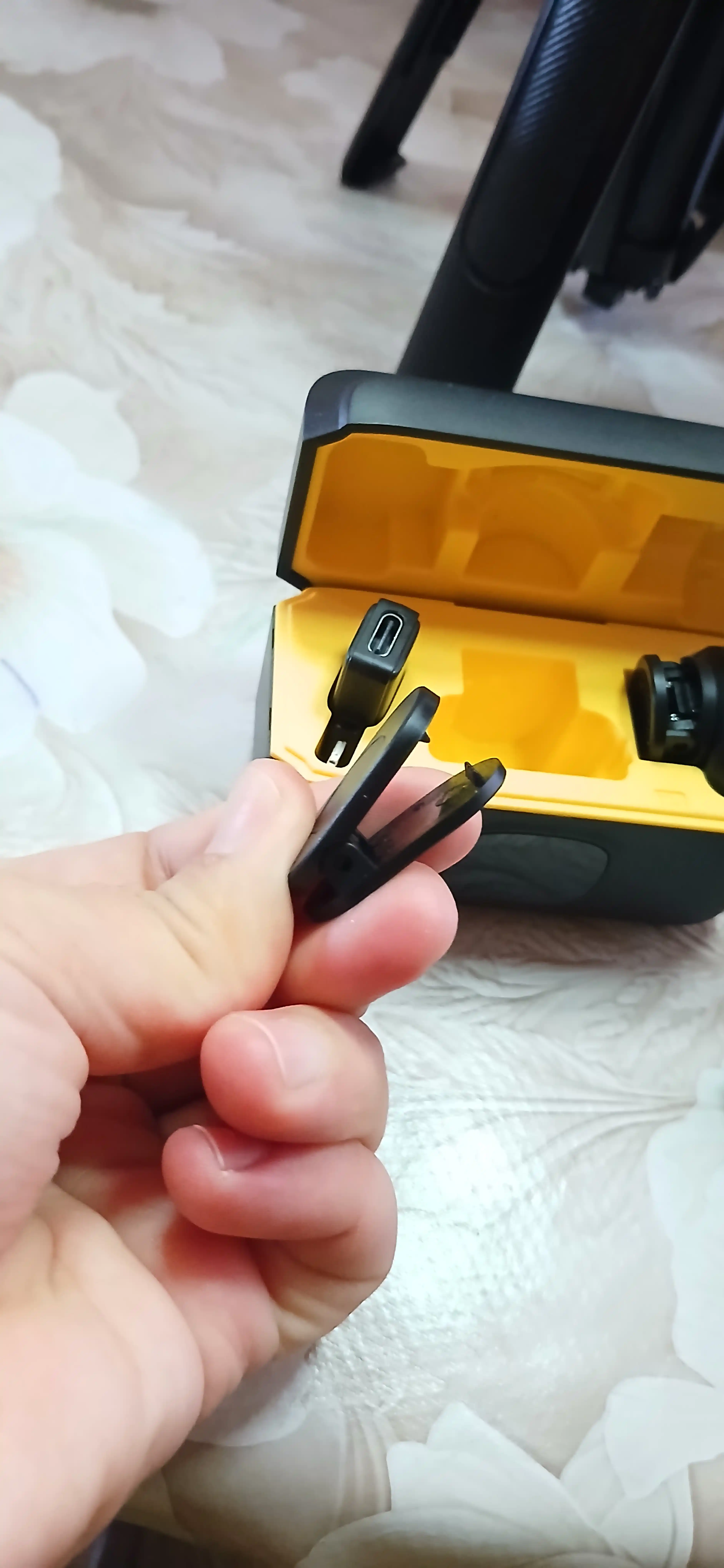 Blogerlar, YouTube va strimlar uchun simsiz petlitsali mikrofon, Android petlitsa, Iphone