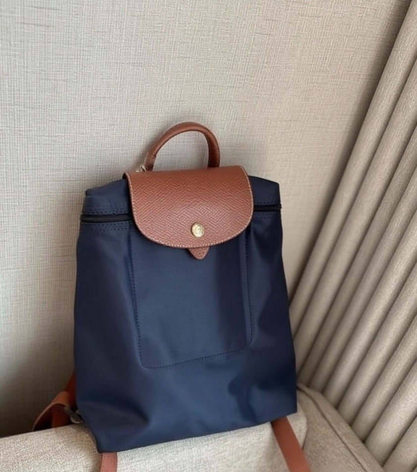 Longchamp uslubidagi ayollar ryukzagi