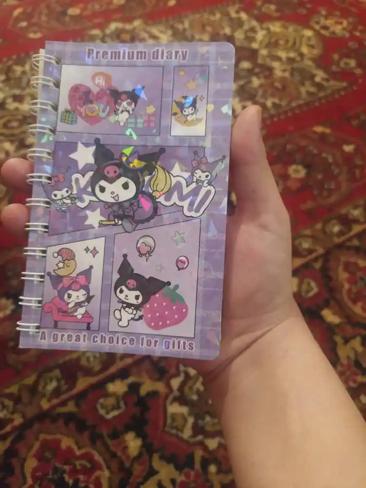Подарочный набор: блокнот и ручка — Капибара, Kuromi, Stitch