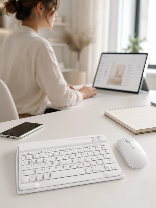 IOS va Android uchun Bluetooth klaviatura va sichqoncha to‘plami