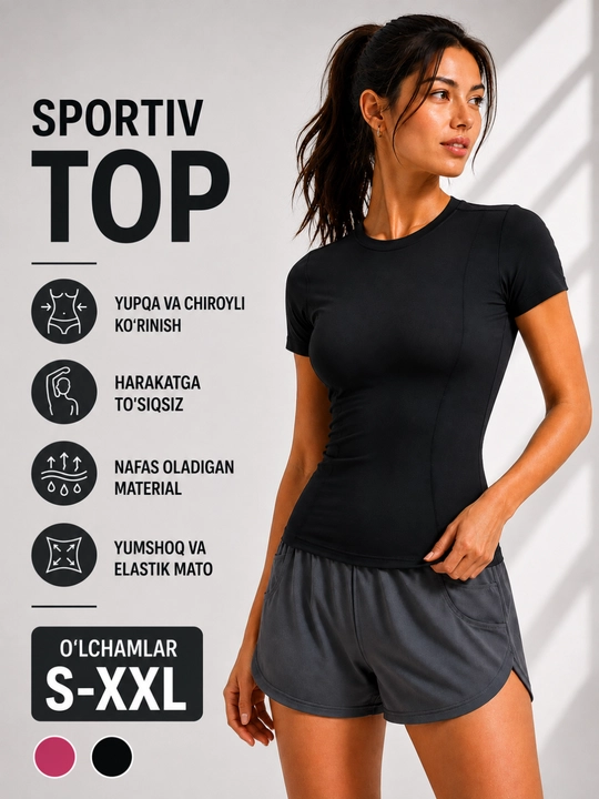 Спортивный топ женский, топ для фитнеса
