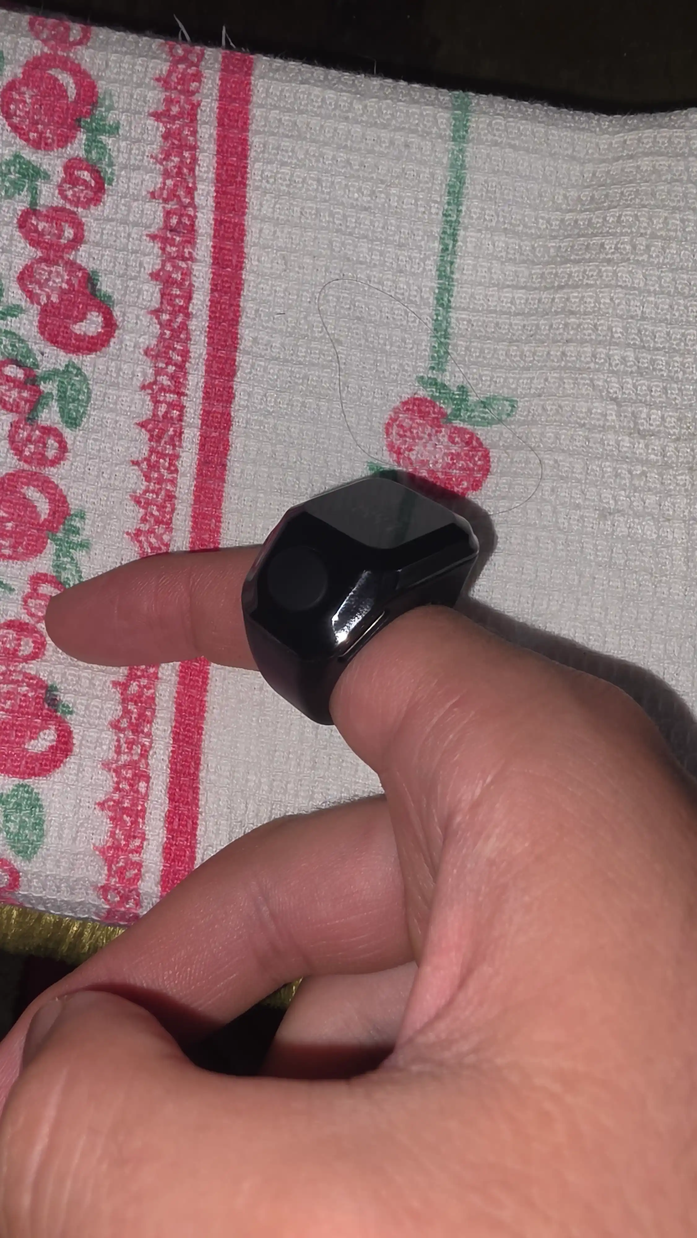 Zikr Counter elektron tasbeh-halqasi, OLED ekranli va tebranishli aqlli tasbeh