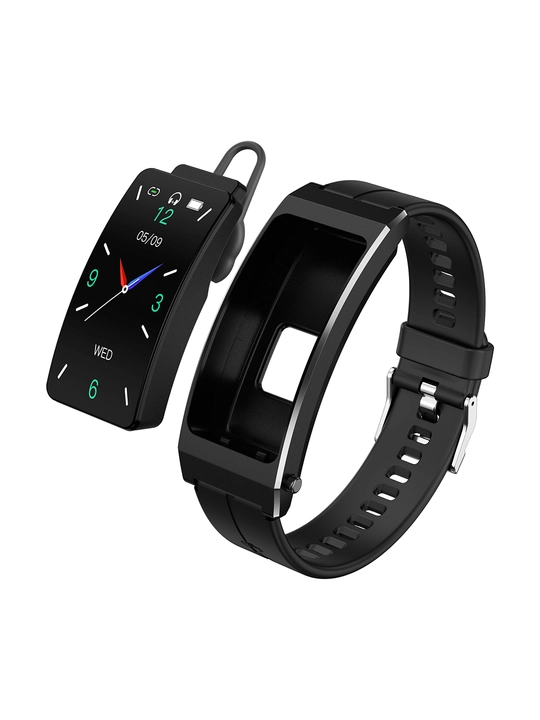 Смарт-браслет 2 в 1 с Bluetooth-гарнитурой, TFT 1,14"