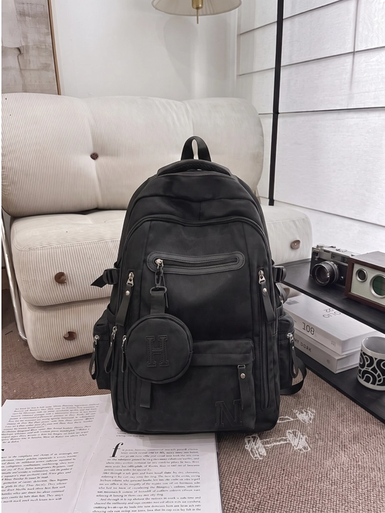 26 litrlik universal ryukzak, noutbuk, maktab va universitet uchun mos, neylon unisex