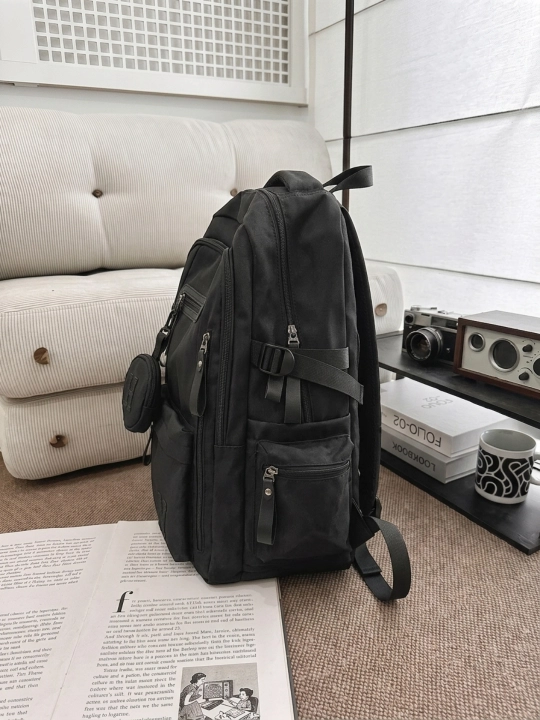26 litrlik universal ryukzak, noutbuk, maktab va universitet uchun mos, neylon unisex