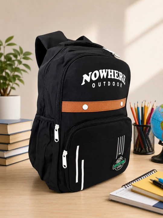 NOWHERE OUTDOOR maktab ryukzagi, o‘g‘il va qiz bolalar uchun keng sig‘imli ryukzag