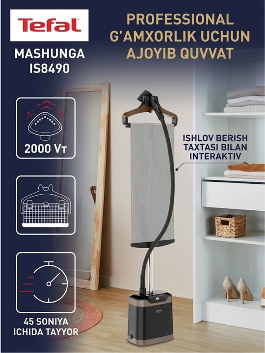 Vertikal bug' dazmol Tefal IT8490E0