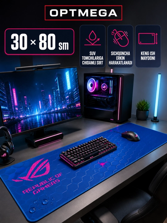 Kompyuter kovrik va sichqoncha uchun gilamcha CS GO gilamcha