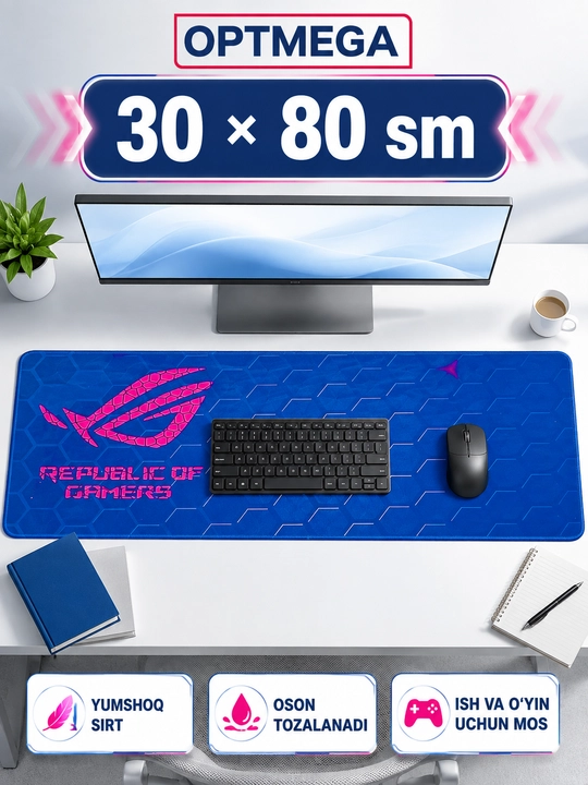 Kompyuter kovrik va sichqoncha uchun gilamcha CS GO gilamcha