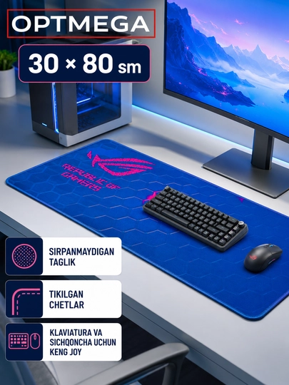 Kompyuter kovrik va sichqoncha uchun gilamcha CS GO gilamcha
