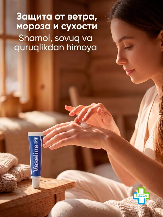 Ziyo Nur Farm kosmetik vazelin terini himoya qilish uchun 20 gr, tuba