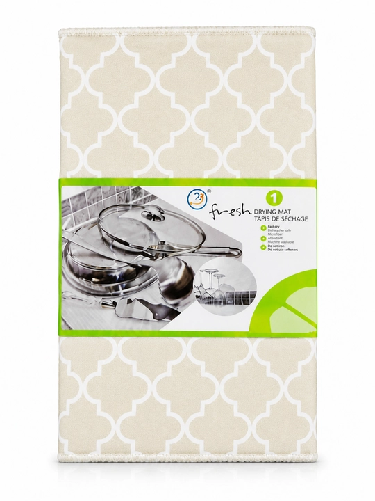 Idish quritish gilamchasi 38×50 sm, oshxona stol usti uchun, 4 rang - 