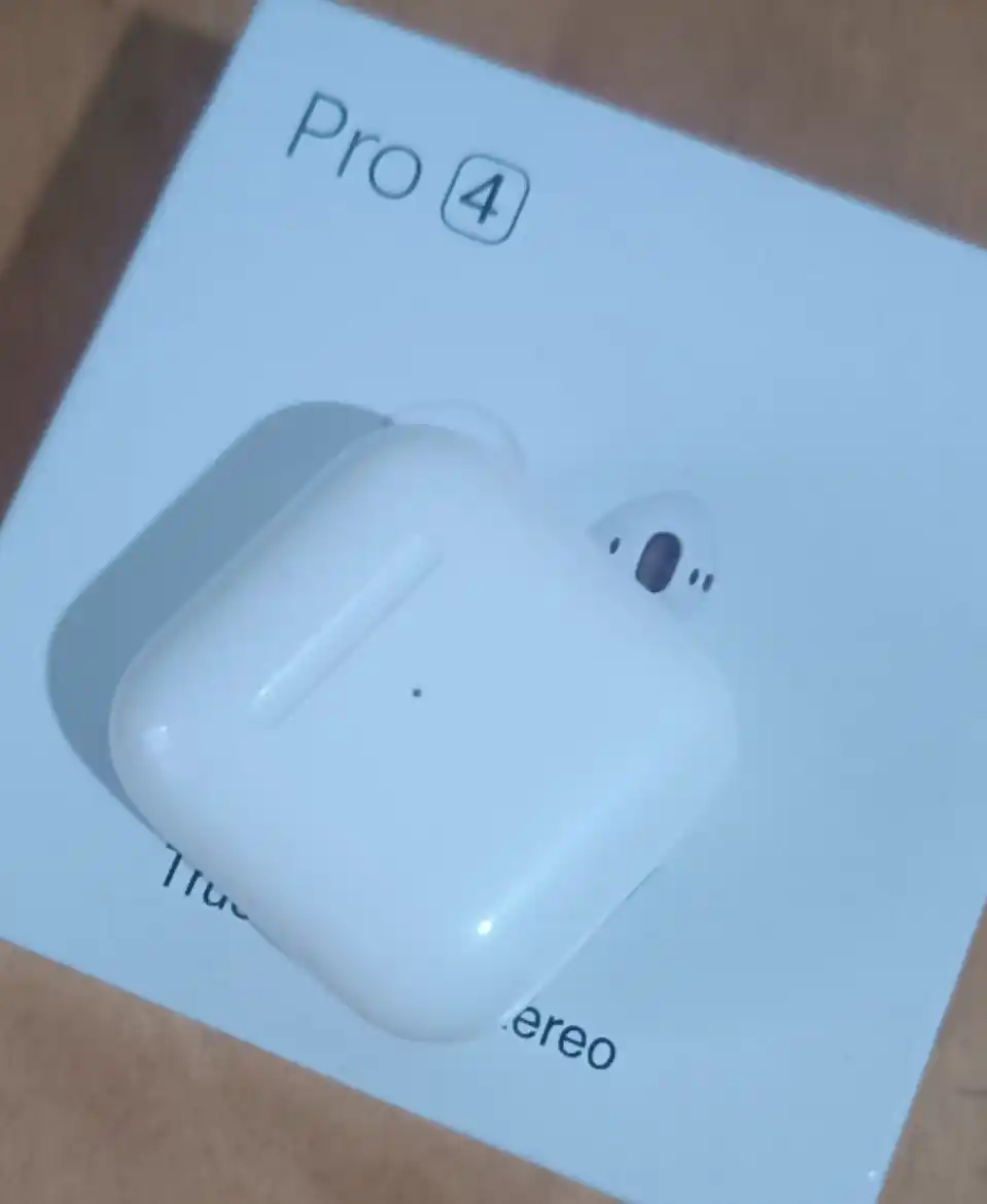 Pro 4 simsiz quloqchin, Bluetooth, sensorli naushnik, iPhone va Android uchun