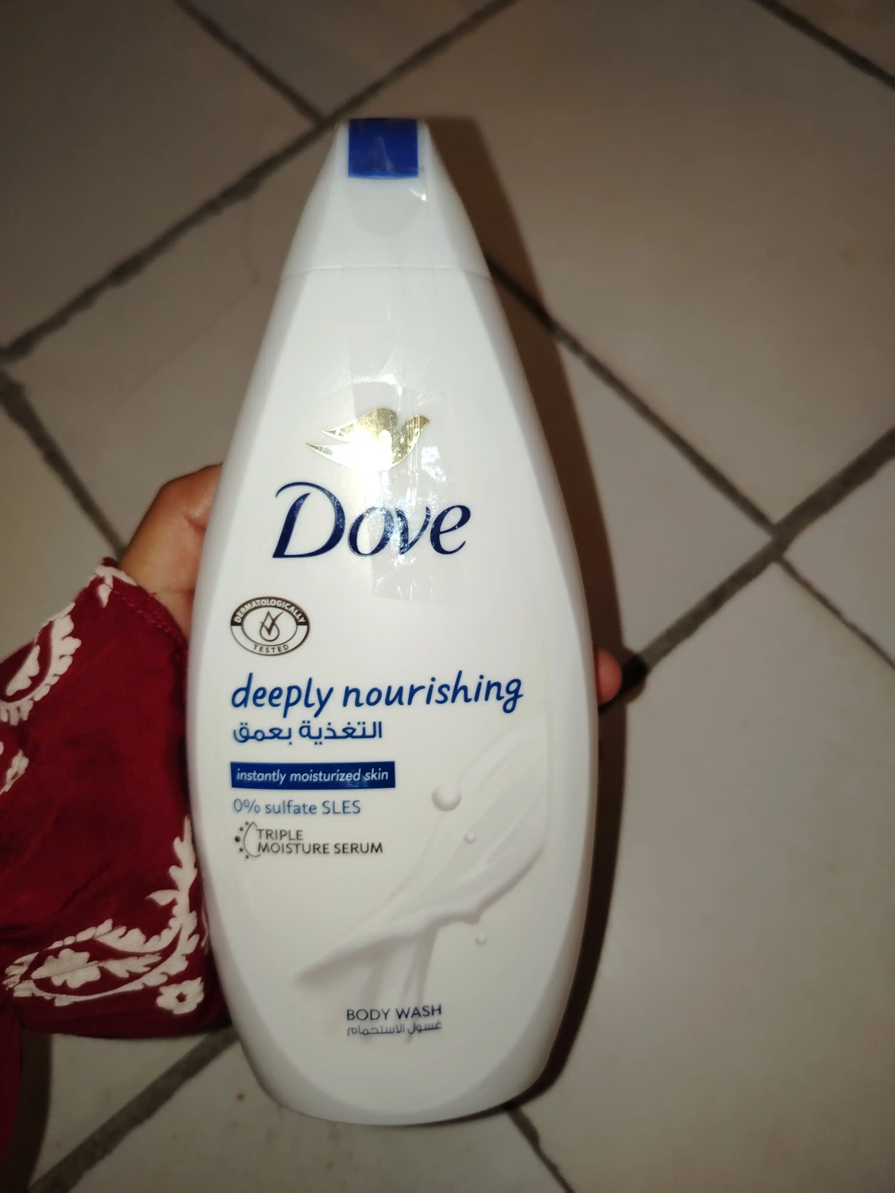 DOVE гель для душа  DEEPLY NOURISHING, 500 мл