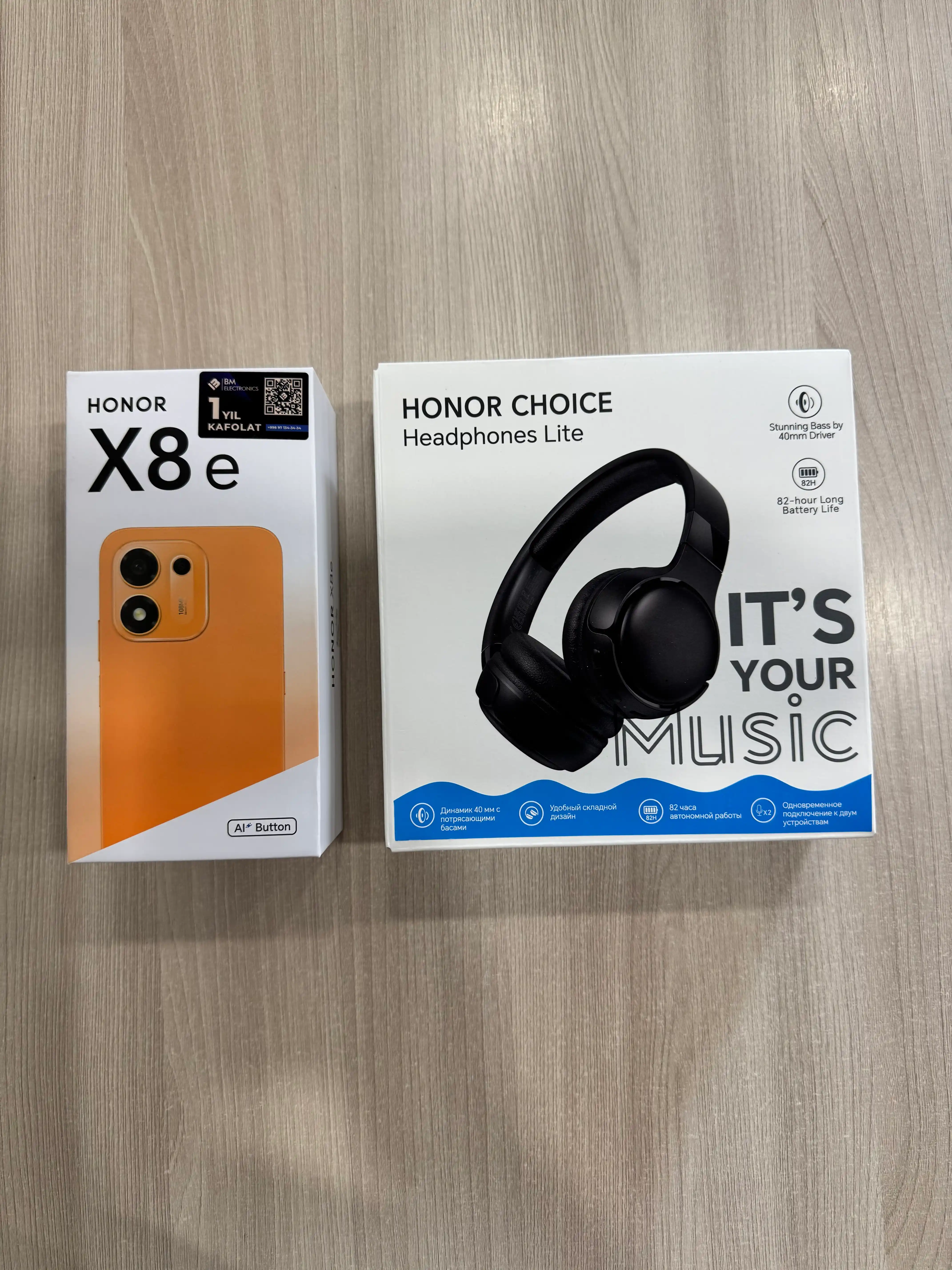 HONOR X8e 6/256 GB smartfoni, 108 MP kamera, 7700 mA·soat, 120 Hz ekran