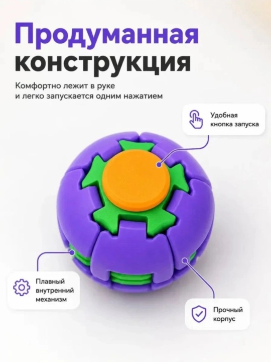 3D shar, antistress spinner, fidget