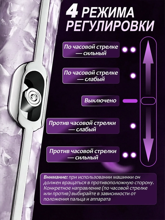 Аппарат для маникюра и педикюра, беспроводной, 20000 об/мин, с насадками