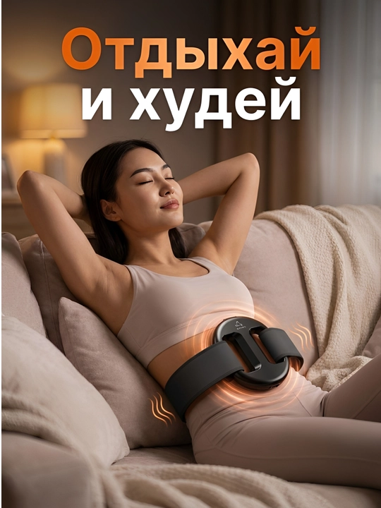 Массажер для тела, живота, для похудения, шеи, ног, рук, антицеллюлитный - 