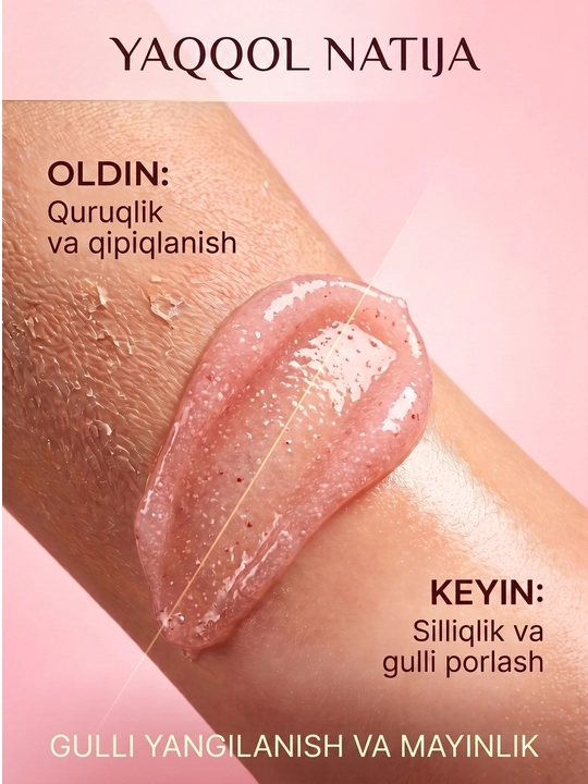 Скраб для тела для женщин, глубоко очищающий и ароматный, Luv Scent Kerasys Korea 500 мл