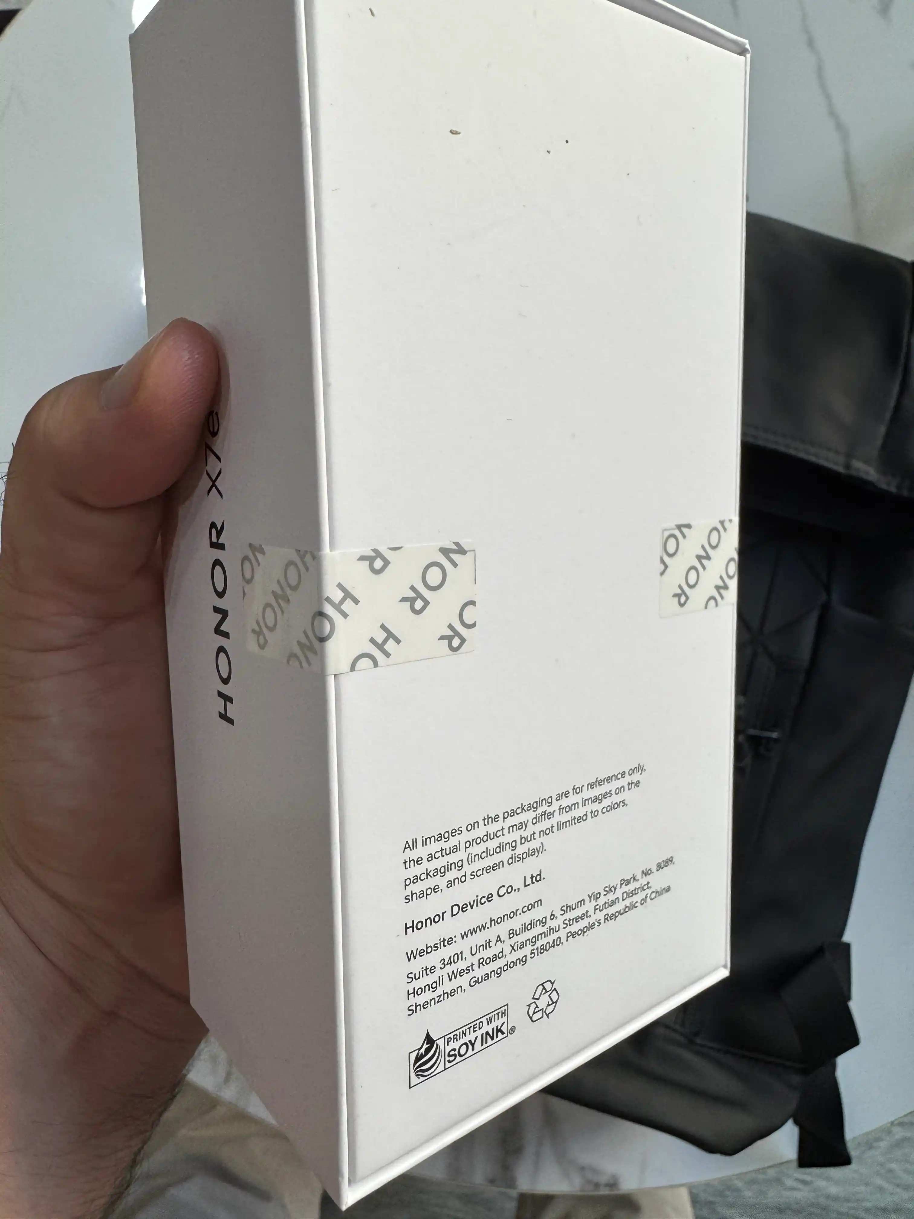HONOR X7e smartfoni, 6 GB/256 GB, 7000 mA/soat, 45 Vt, 6,61′′ 120 Gs, 50 MP