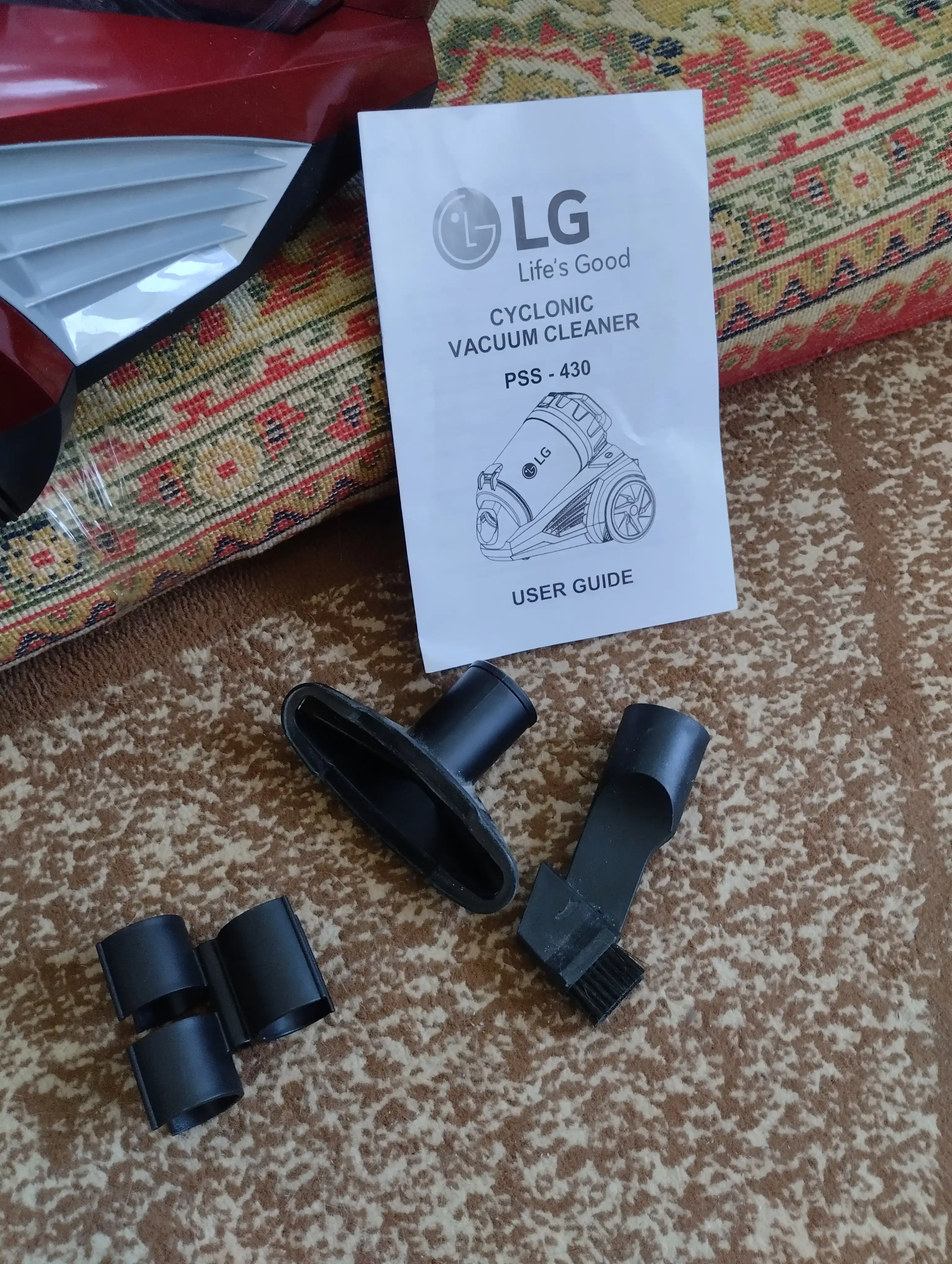Пылесос LG Vacuum Cleaner PSS-430 мощность 4000 Вт размер 4 литра, HEPA фильтр