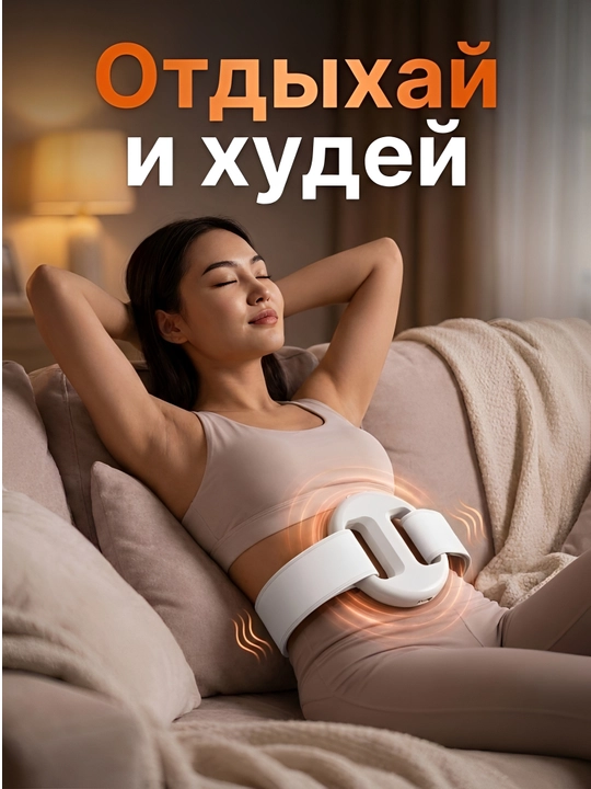 Массажер для тела, живота, для похудения, шеи, ног, рук, антицеллюлитный - 