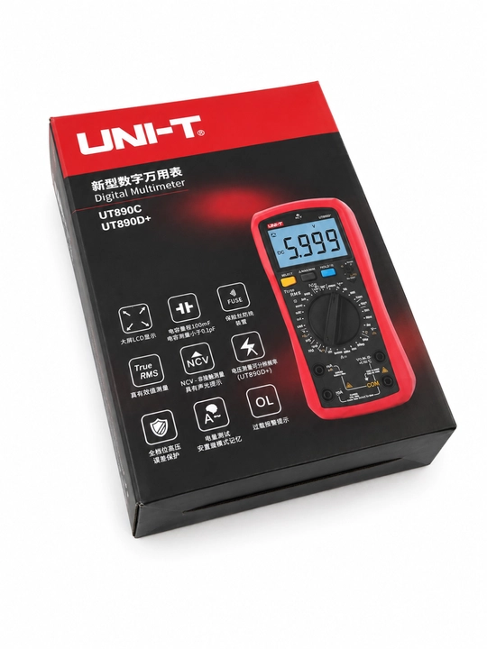 UNI-T UT890D+ — professional raqamli multimetr