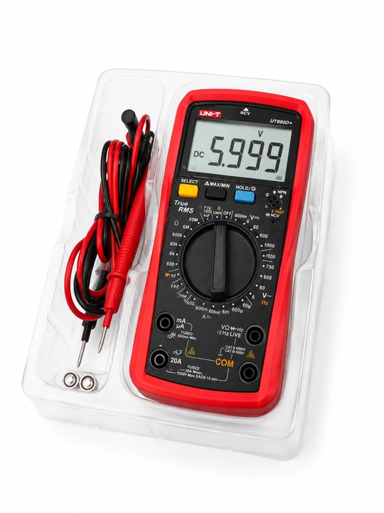 UNI-T UT890D+ — professional raqamli multimetr