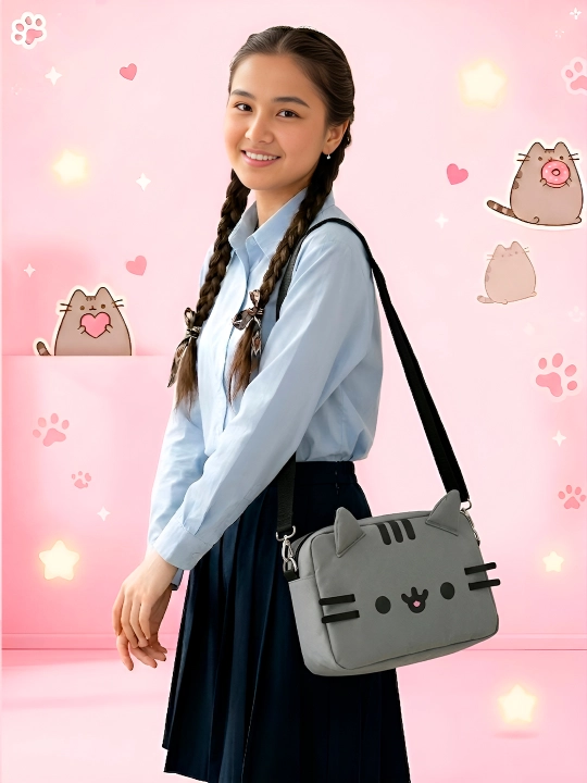 Коллекция Pusheen Cat (Пушин) - рюкзак, сумка/косметичка, плюшевый пенал, шоппер