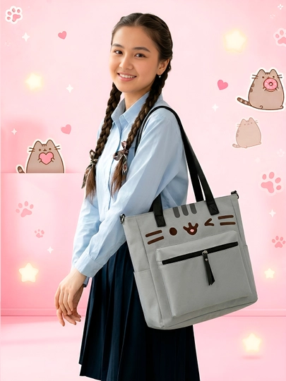 Коллекция Pusheen Cat (Пушин) - рюкзак, сумка/косметичка, плюшевый пенал, шоппер