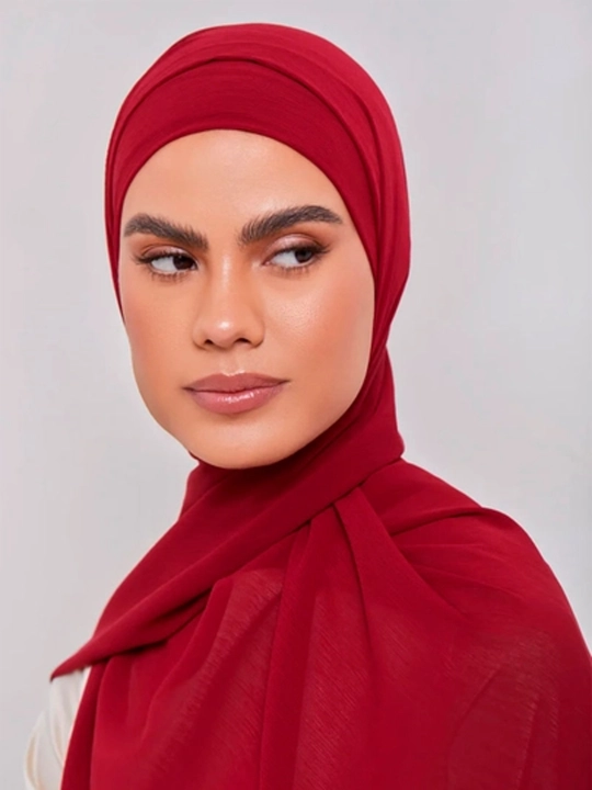 Ayollar sharfi va ro'moli, shifonli, hijob, haj va umra uchun mos