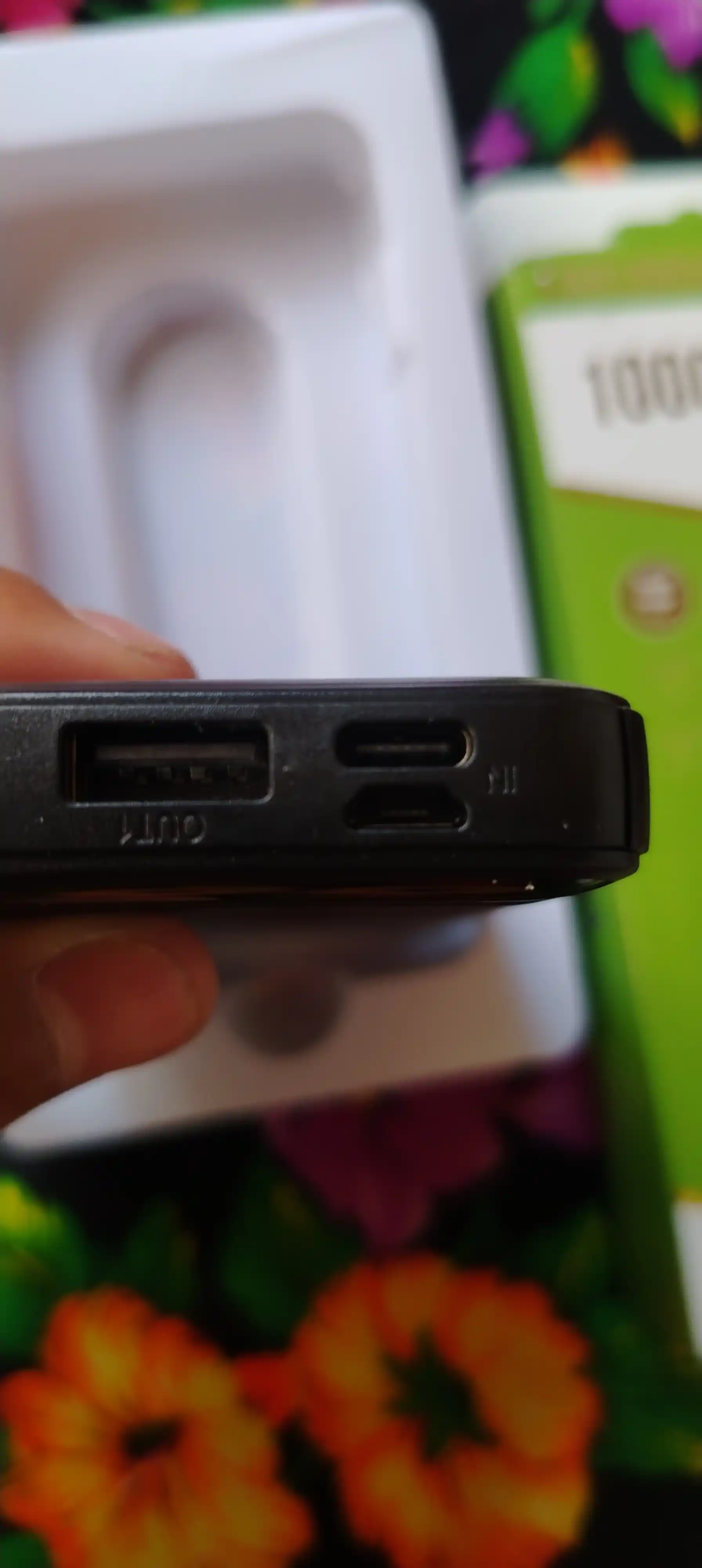 JOKADE powerbank 10000 mAh qora tashqi akkumulyator, power bank 10000