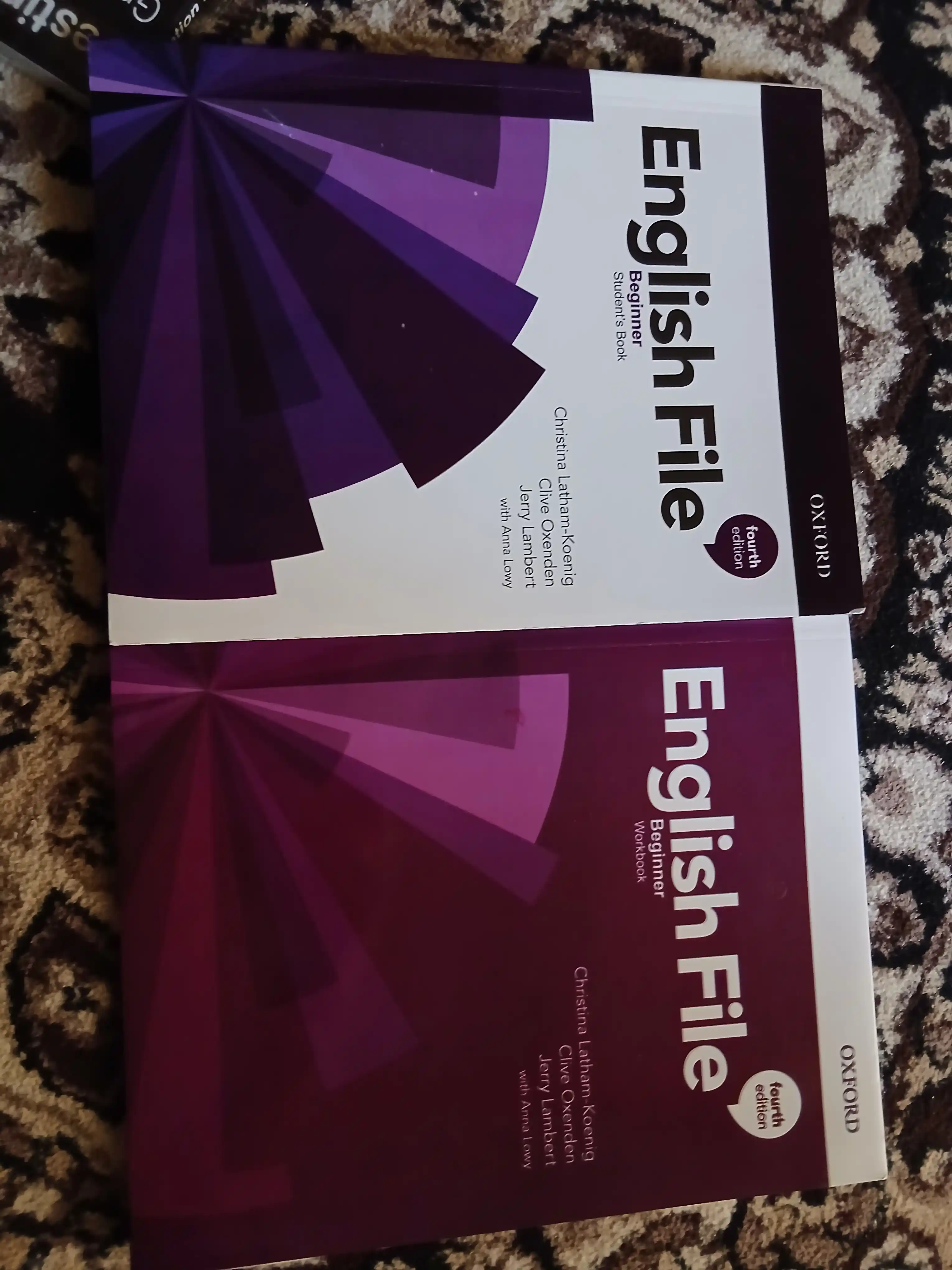 English File Beginner, Elementary, Pre Intermediate Student's book+Workbook, Paul Seligson