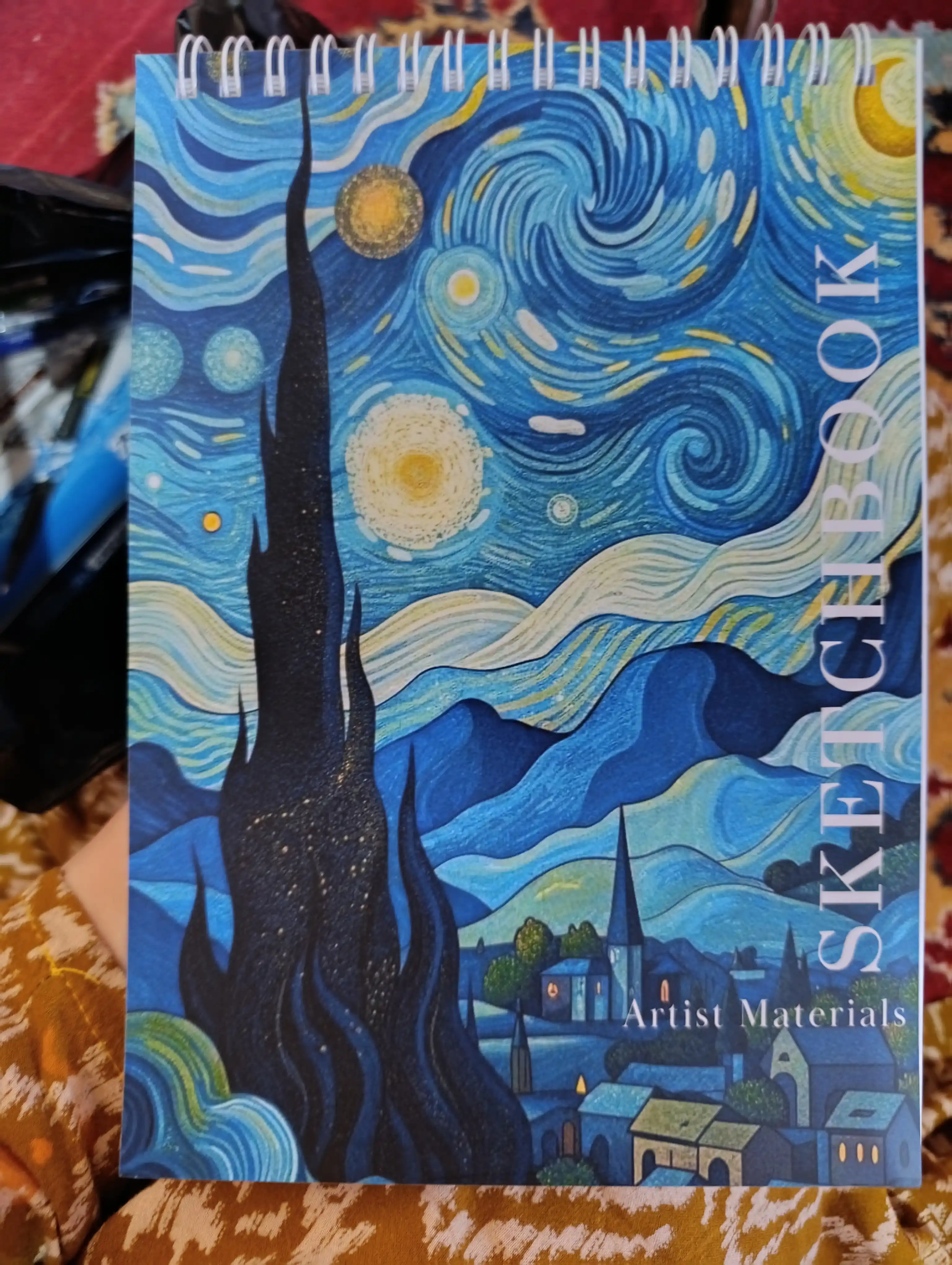 Скетчбук А5, для скетчинга, маркеров, акварели, 30 листов